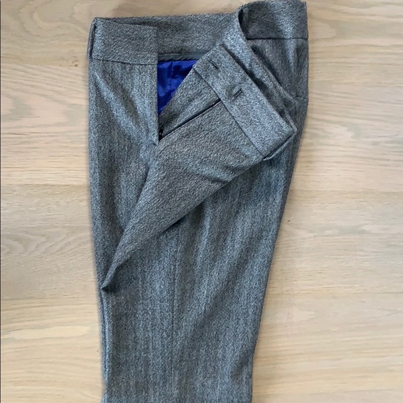 Beautifully made Herringbone weave wool trousers - Picture 1 of 3